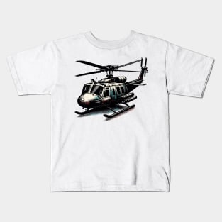 Helicopter Kids T-Shirt